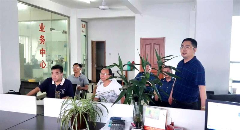 付伟率队到桐城飞腾国际物流园调研
